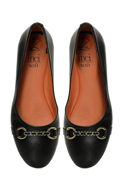 İnci Inci Bamberg 5Fx Black Women's Ballerinas