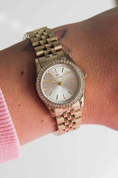 Homies Hm26094S01-2 Women Wrist Watch with Steel Cord