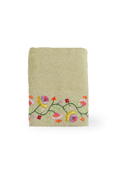 Minteks Тендер Грін Рушник для рук і обличчя з вишивкою 50x90 - Minteks Home