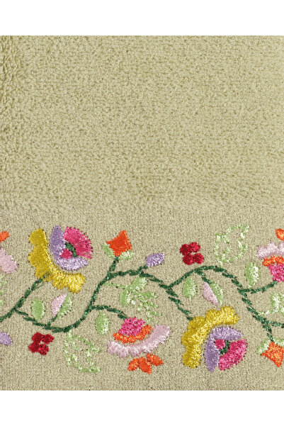 Minteks Тендер Грін Рушник для рук і обличчя з вишивкою 50x90 - Minteks Home