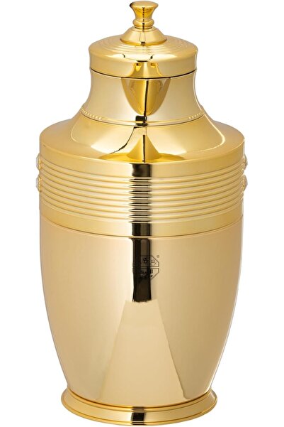 ALSAIF Heat Insulated Flask for Coffee and Tea by ALSAIF, Leak-Proof, Keeps Drinks Hot, 0.75L/1L, Golden St