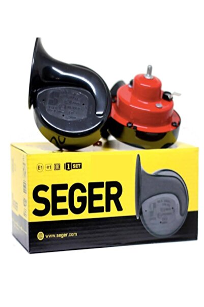 Seger Salyangoz Korna Dadat Takım Universal 12V Tek Fişli Terminalli 60BO1200001
