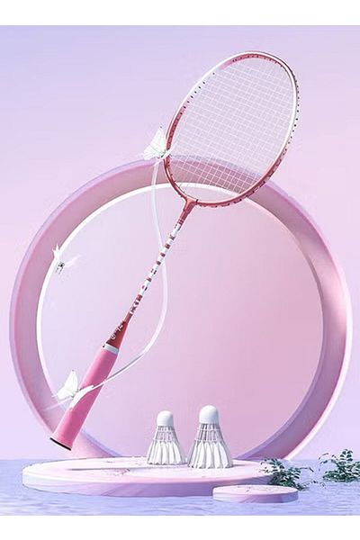 Generic Duniso Badminton Set Lightweight Badminton Rackets With 3 Shuttlecocks And 1 Carrying Bag