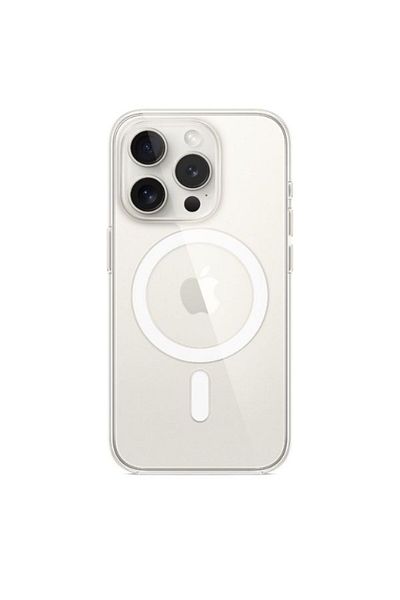 Apple iPhone 15 Pro Clear Case with Mag Safe