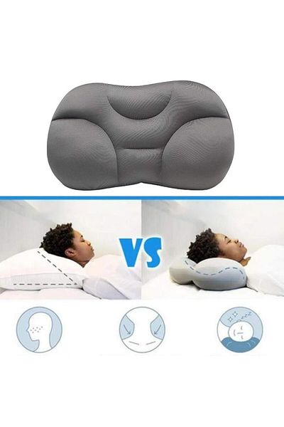 Generic Medical Pillow with Granule Filling Unique Design for Support & Comfort, Breathable Sleep