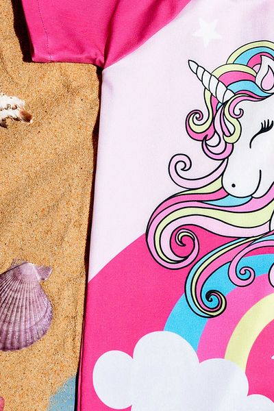 tinytrends Μαγιό Unicorn Girl's Bonnet
