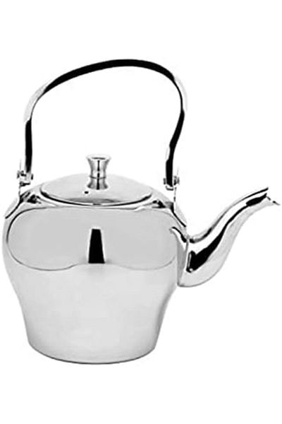 ALSAIF 1.2L Saif Teapot, durable and elegant, ideal for serving tea and other types of tea. Chrome color.