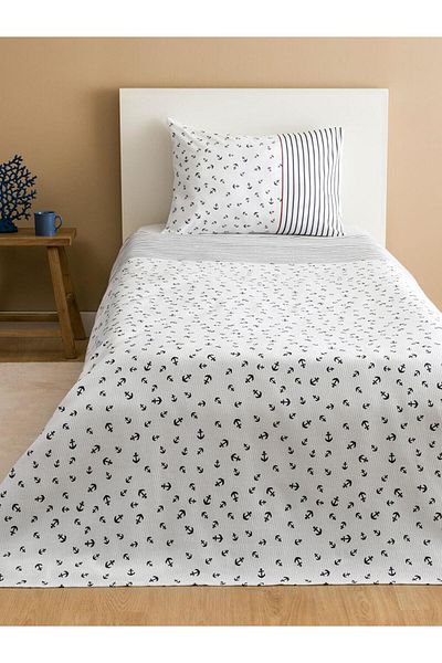 LC Waikiki Lcw Home Mixed Patterned Single Pique Set