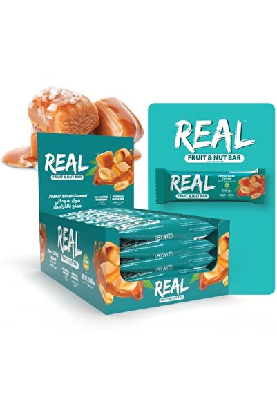 Superlife Real Fruit & Nut Bar Peanut Salted Caramel | 25 x 40grams Each | 100% Natural Ingredients