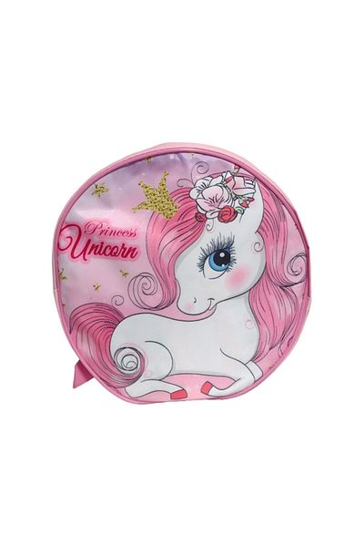 UNICORN Ghiozdan copii, multicolor, dimensiune 27x27x9cm, bretele intarite si ajustabile, Unicorn