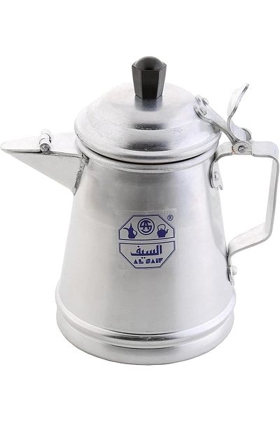 ALSAIF Indian Metal Milk Jug, 33.02 Cm