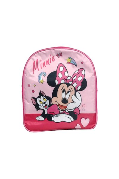Minnie Mouse Backpack, 30x26x10 cm, multicolor, adjustable and padded straps, Minnie Mouse
