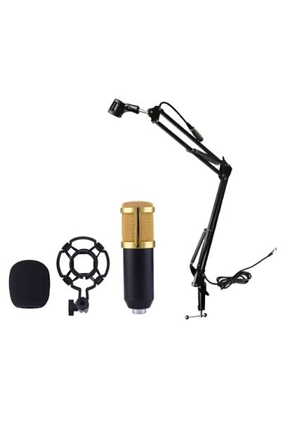 COOYA Recording Condenser Microphone with Stand BM-800, Premium Audio System, Durable