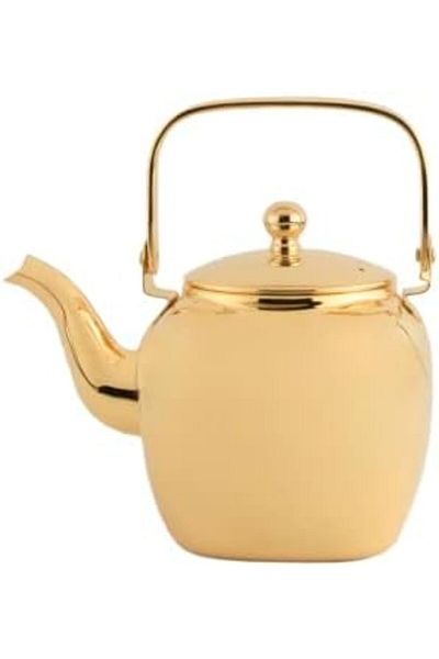 ALSAIF Al-saif Lightning Tea Kettle, Stainless Steel, 1.6 Liters, Golden