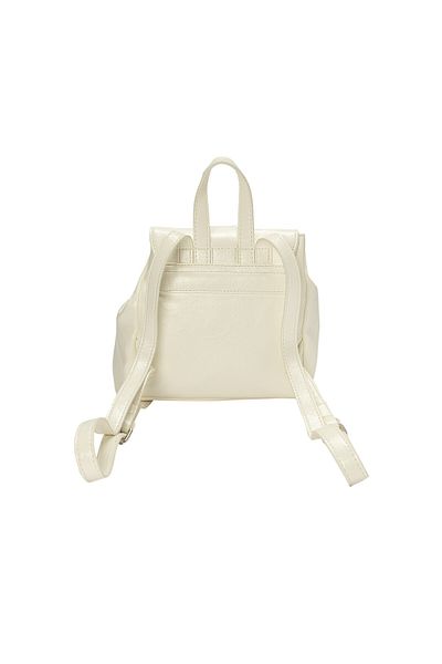 BATA Faux Leather Buckle Backpack 2