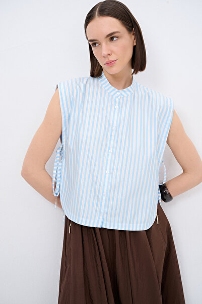 Love My Body Yandan Bağlamalı Kolsuz Gömlek