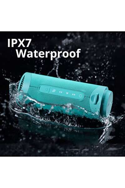 Tronsmart T7 30W Waterproof Portable Speaker, SouldPulse Audio with 360 Surround Sound Turquoise