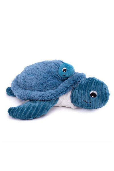 les deglingos SAUVENOU THE TURTLE MUM & BABY BLUE