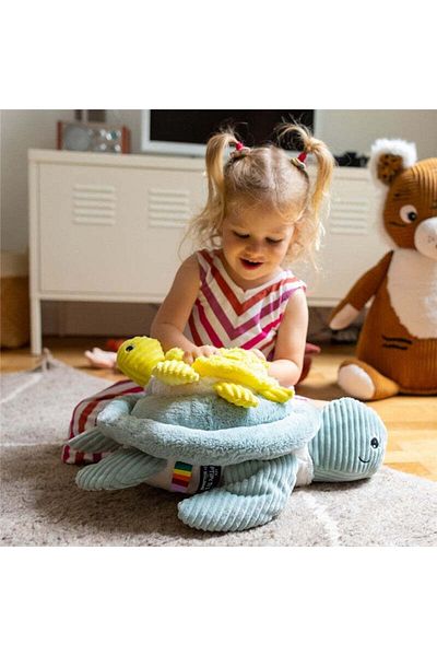 les deglingos GIANT TURTLE MOM & BABY MINT