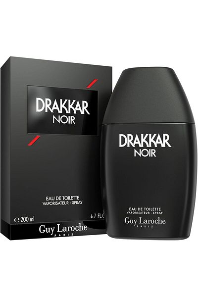 Guy Laroche Drakkar Noir by Guy Laroche for Men - Eau de Toilette, 200 ml