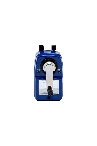 Mas A Type Metal Pencil Sharpener with Sleeve Large Navy Blue 6732