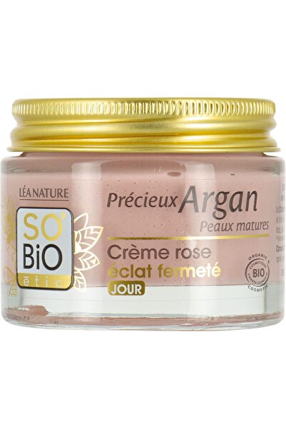 So'Bio Etic كريم سو بايو إيتيك العضوي لشد البشرة وإشراقها بخلاصة الأرغان ٥٠ مل