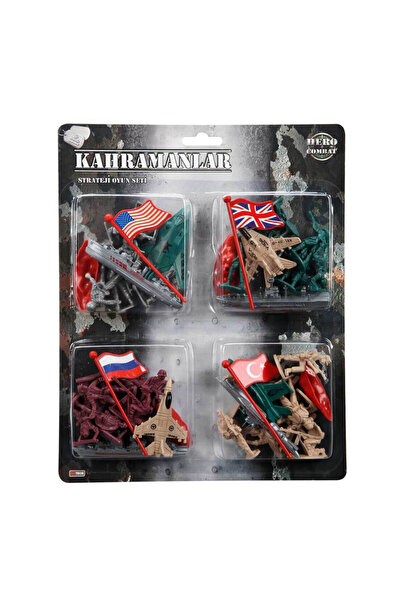 Hero Combat Asker Set Kahramanlar 4lü S00000418