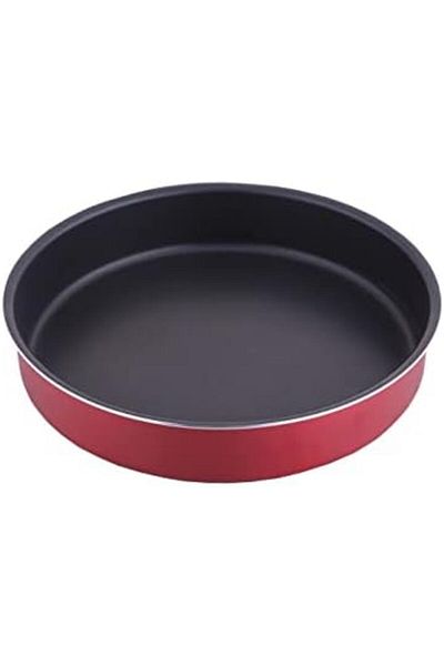 ALSAIF Vetro Round Pan Non Stick (COATING INTERIOR) Size: 26x5cm Color: Wine Red K797007/26