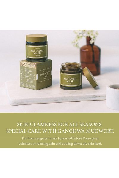 I'm From Mugwort Mask 110g Soothing Wash-Off Mask for Sensitive & Irritated Skin