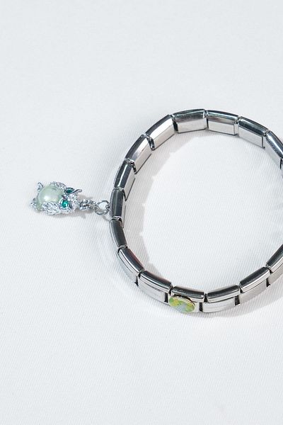 SHERIN Silver Owl Bracelet