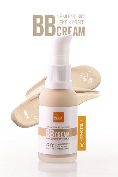 The Further Bb Colored Sunscreen Spf50 |   Anti-Blemish, Skin Tone Equalizer |   Hyaluronic Acid, Prov