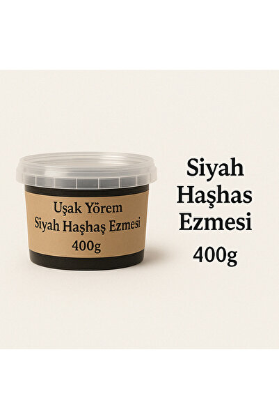 Uşak Yörem Şarküteri Haşhaş Ezmesi (siyah) 400g Uşak Yörem