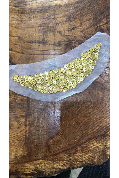 Gönülden Tasarım ŽUTI OGRATNIK SA ŠLJOKICAMA VEZ TÜ Til RMA ŠIVAĆA APLIKACIJA...