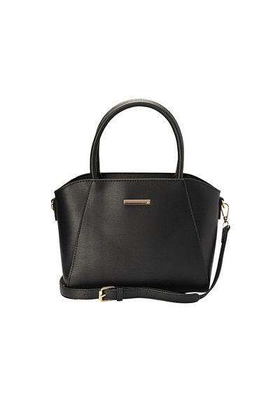 BATA Solid Top Handle Bag