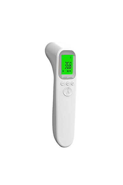 choice2 العنصر 2 مقياس حرارة طبي بالأشعة تحت الحمراء لقياس درجة الحرارة للجبين رقمي بدون تلامس مع شاشة LED F