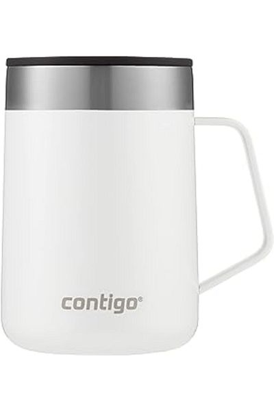 Mu Art Contigo Unisex Adult Streeterville Table Cup Thermos Cup,Salt