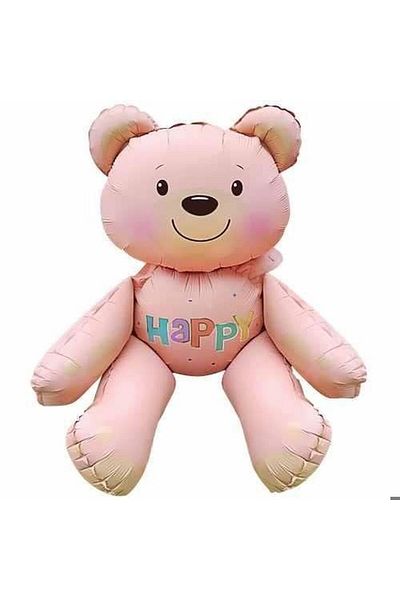 DÜVENCİ TİCARET Sitting Bear Foil Balloon 77*70