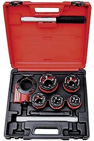 mtx 8 PCS Set of Die Stocks and Holder with Ratchet