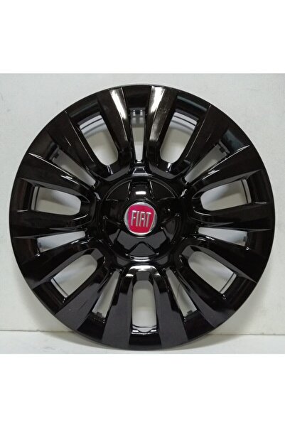 Genel Markalar Fiat Egea 15 Inç Uyumlu Piano Black Kırılmaz Jant Kapağı 4 Adet