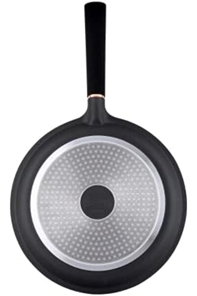 ALSAIF Non-stick Aluminum Crepe Pan From Al Saif, Size: 28 2.1 Cm, Color: Black