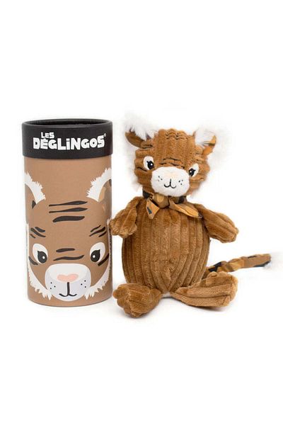 les deglingos PLUSH SMALL SIMPLY SPECULOS THE TIGER WITH BOX