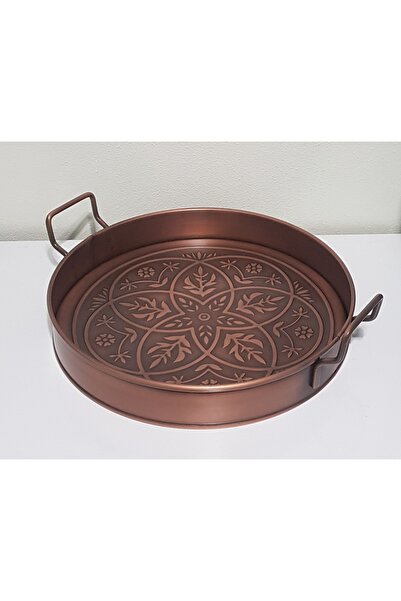 KOCHER BAKIR KAPLAMA TEPSİ 2 Lİ SET 37 CM 45 CM