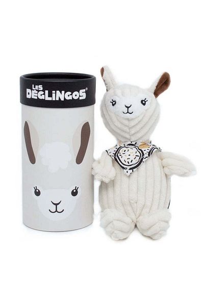 les deglingos PLUSH SMALL SIMPLY MUCHACHOS THE LLAMA WITH BOX