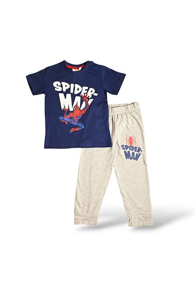 SPIDERMAN SPIDER-MAN BOYS SHORT SLEEVE PAJAMA SET