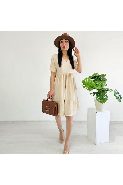 Altı Üstü Butik Φόρεμα με λαιμόκοψη V με ρόμπα