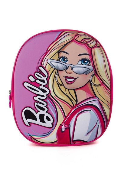 Barbie Ghiozdan gradinita 3D, 30x10x25 cm, bretele ajustabile si intarite, multicolor, Barbie