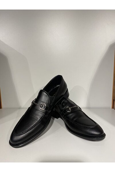 BT BABA TERZİ KLASİK SİYAH MUGGO TOKALI KUNDURA