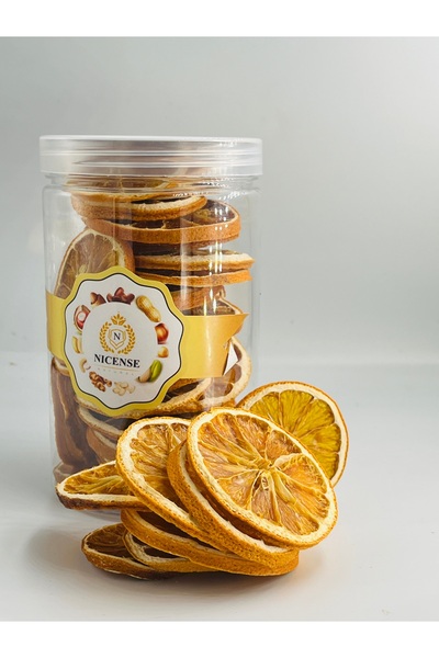 nicense برتقال مجفف فاخر ١٠٠ غرام | شرائح برتقال مجففة طبيعياً تحت أشعة الشمس...