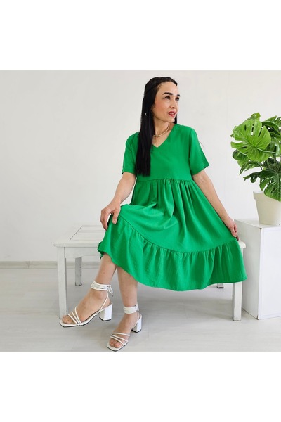 Altı Üstü Butik Rochie cu decolteu în V