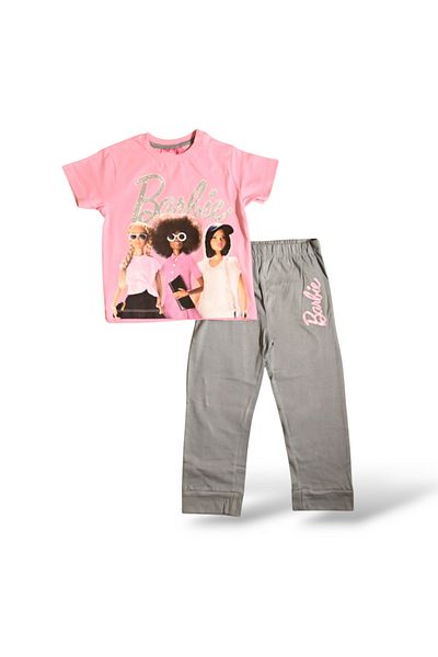 Barbie GIRL SHORTSLEEVE PAJAMA SETS
